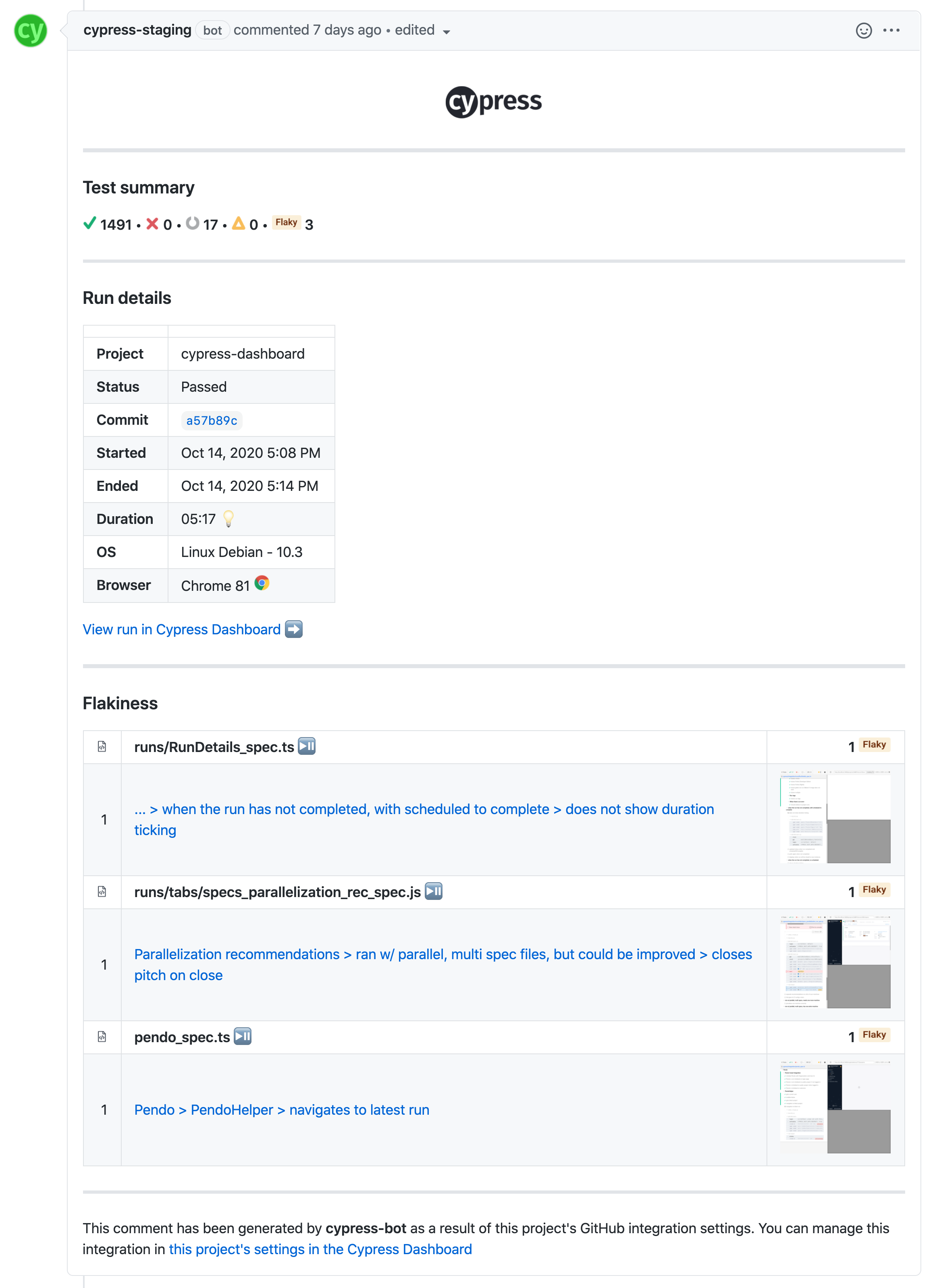GitHub不稳定告警PR评论