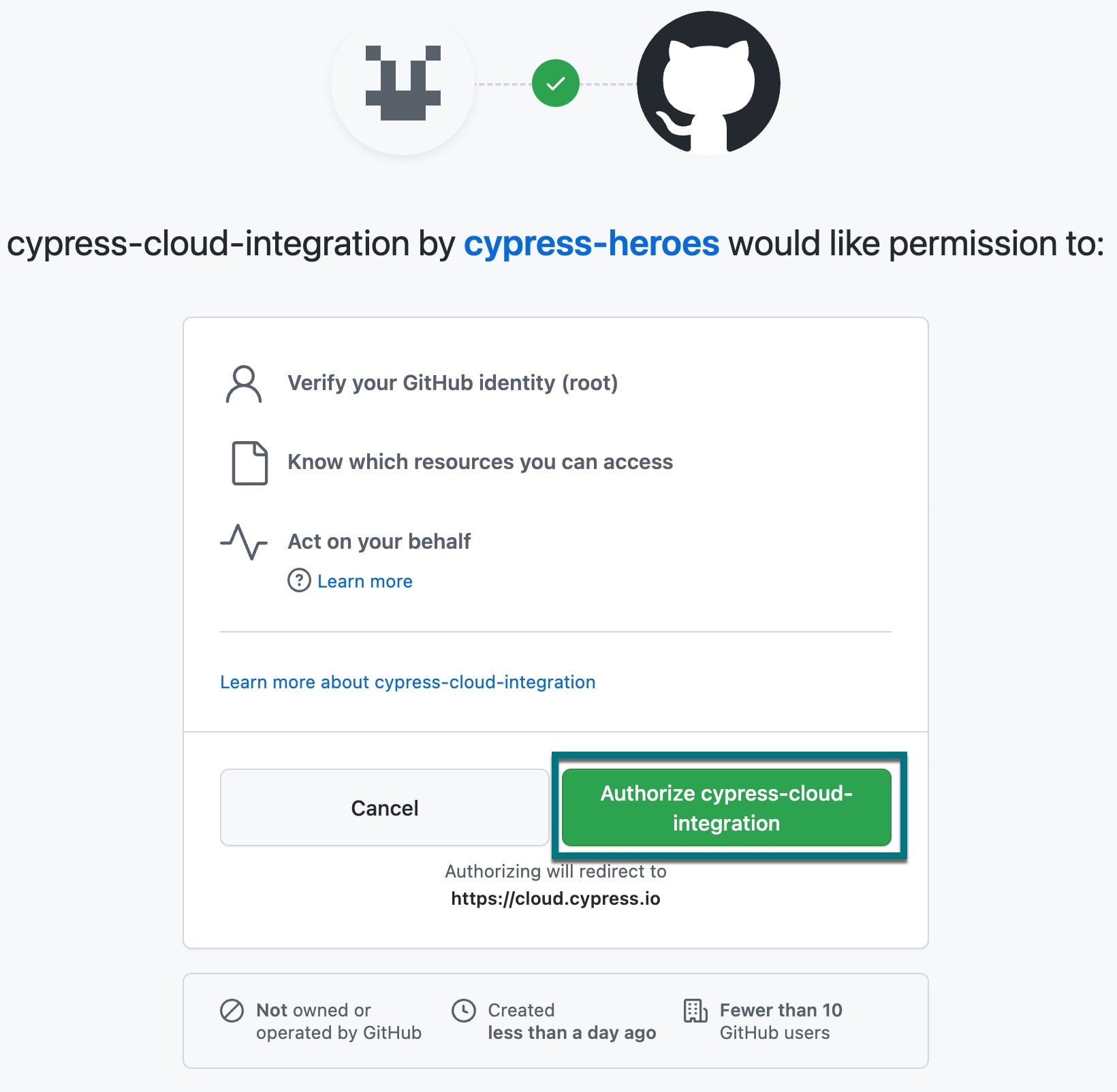 授权 GitHub 应用