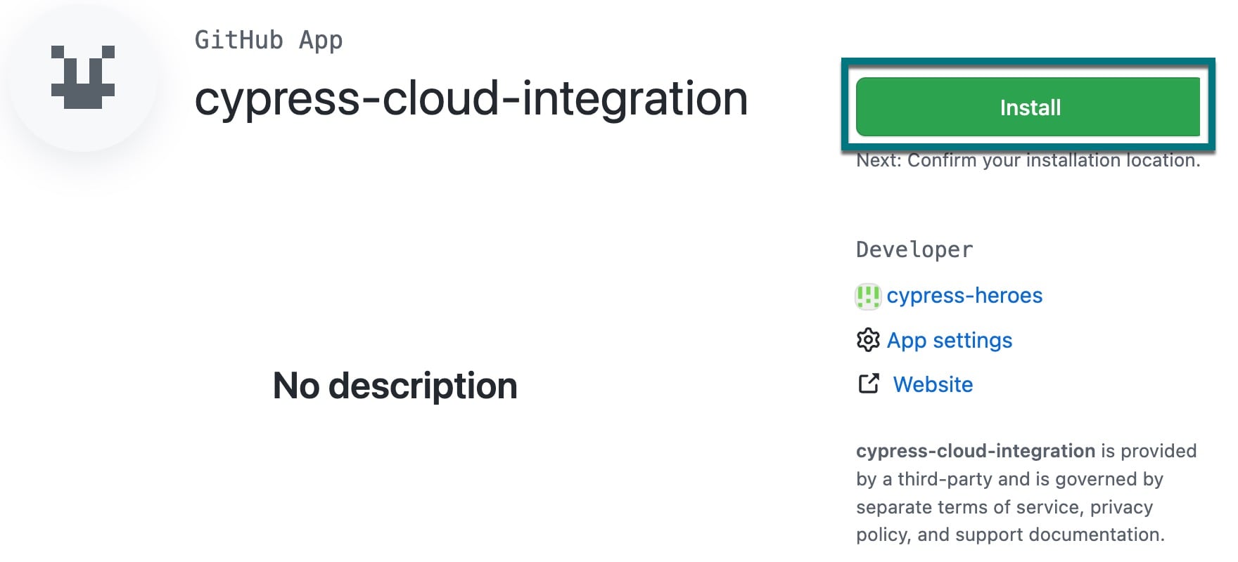 安装 GitHub 应用